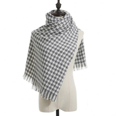 Womens Large Cashmere Scarf